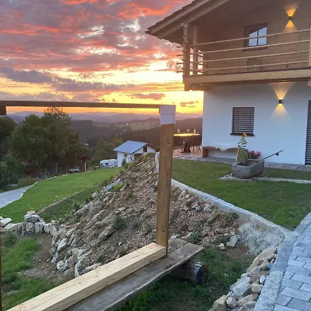 Bergchaletweitblick *