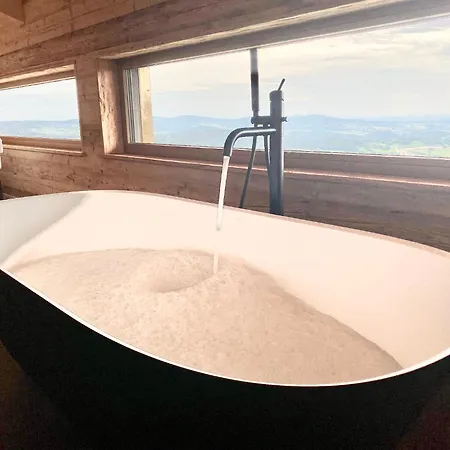 Alpehytte Bergchaletweitblick Grainet