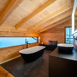 Bergchaletweitblick 木屋