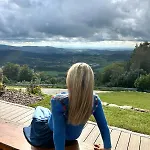 Bergchaletweitblick *