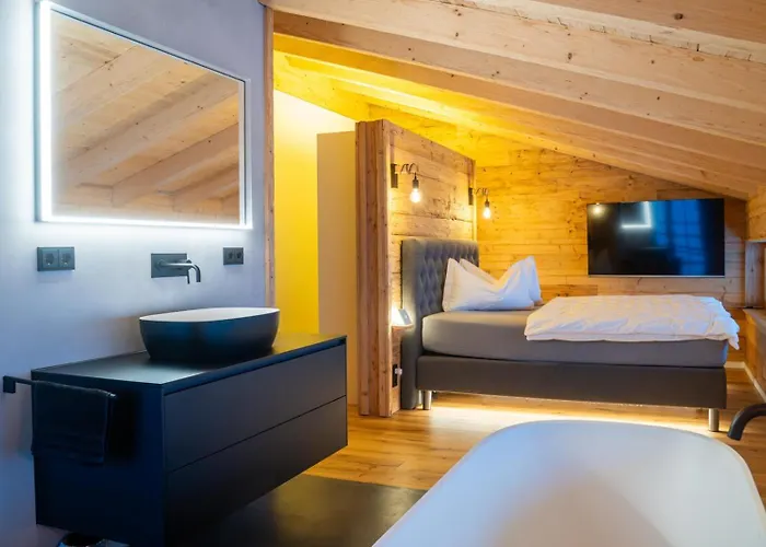 Bergchaletweitblick *